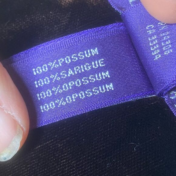 Ralph Lauren Collection * Sable Brown Opossum Collar - Picture 16 of 16